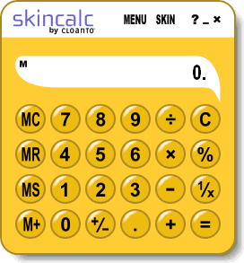 Click to view SkinCalc 3.5.9.0 screenshot